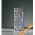 ESPOSITORE 1/3 A4 VERTICALE PORTA AVVISI PORTA FOTO BASE TAVOLO SCRIVANIA PAB103