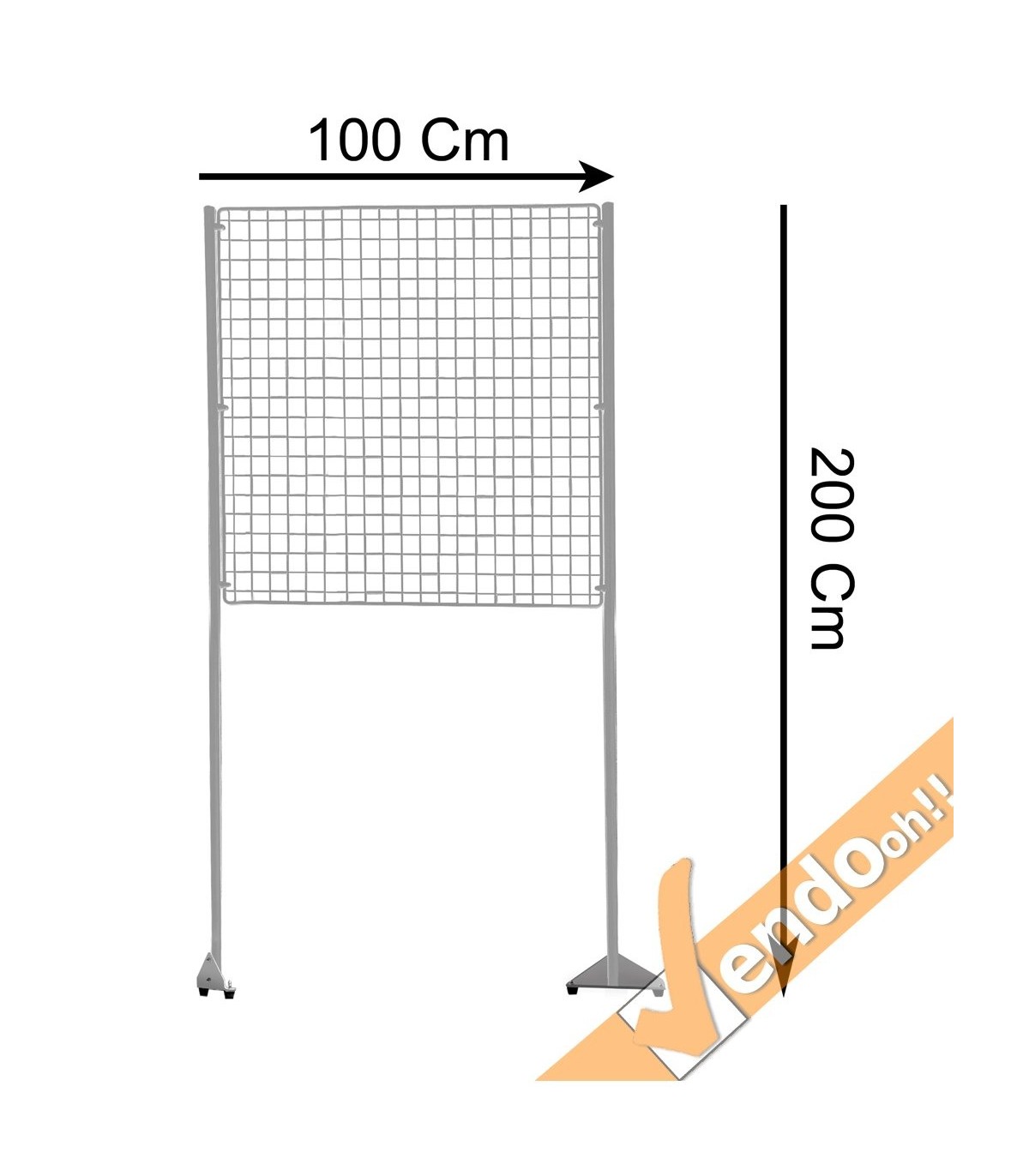 PARETE DIVISORIA IN FOREX BIANCO PER UFFICIO STUDIO NEGOZIO RECEPTION WHL800/B