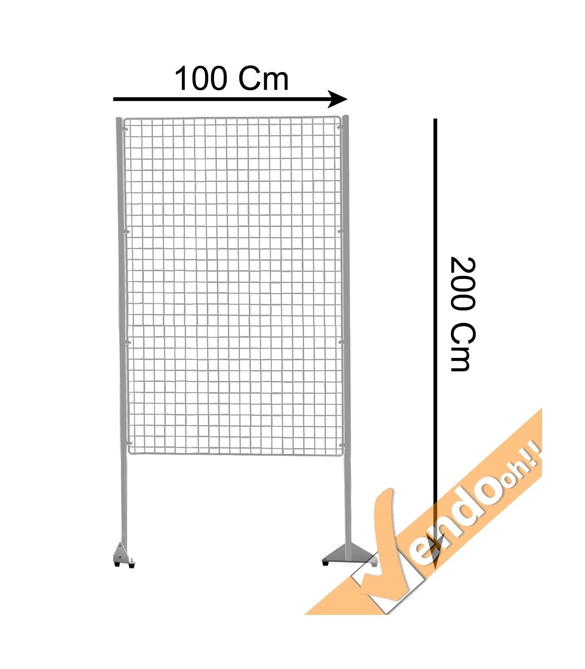 PARETE DIVISORIA IN FOREX BIANCO PER UFFICIO STUDIO NEGOZIO RECEPTION WHL800/B