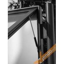 BACHECA DA ESTERNO APERTURA A RIBALTA ESPOSITORE PUBBLICITARIO PORTA AVVISI