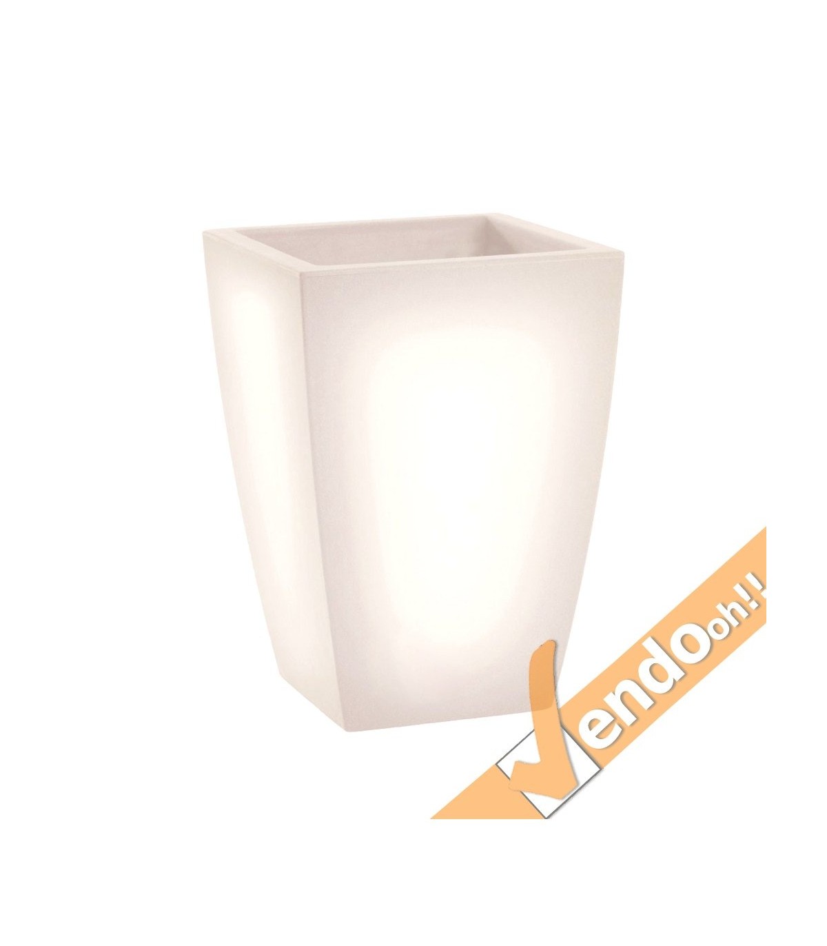 VASO DI FIORI LUMINOSO A LED 12V IMPERMEABILE IP67 MADE IN ITALY JASC LUCE CALDA