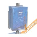 PORTA DEPLIANT LOCANDINE FORMATO A5 ESPOSITORE DA PAVIMENTO AUTOPORTANTE EASY012