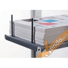 ESPOSITORE PUBBLICITARIO A4 DA PAVIMENTO PORTA DEPLIANT LOCANDINE BROCHURE SLV05