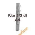 ESPOSITORE PUBBLICITARIO A4 DA PAVIMENTO PORTA DEPLIANT LOCANDINE BROCHURE SLV05
