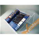 LEGGIO DA TAVOLO ESPOSITORE REGGILIBRO REGGI SPARTITO IN PLEXIGLASS 50X30 LGG05