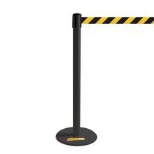 COLONNA COLONNINA NERA A NASTRO TEATRO AEROPORTO SEGNA PERCORSO DELIMITA AREA