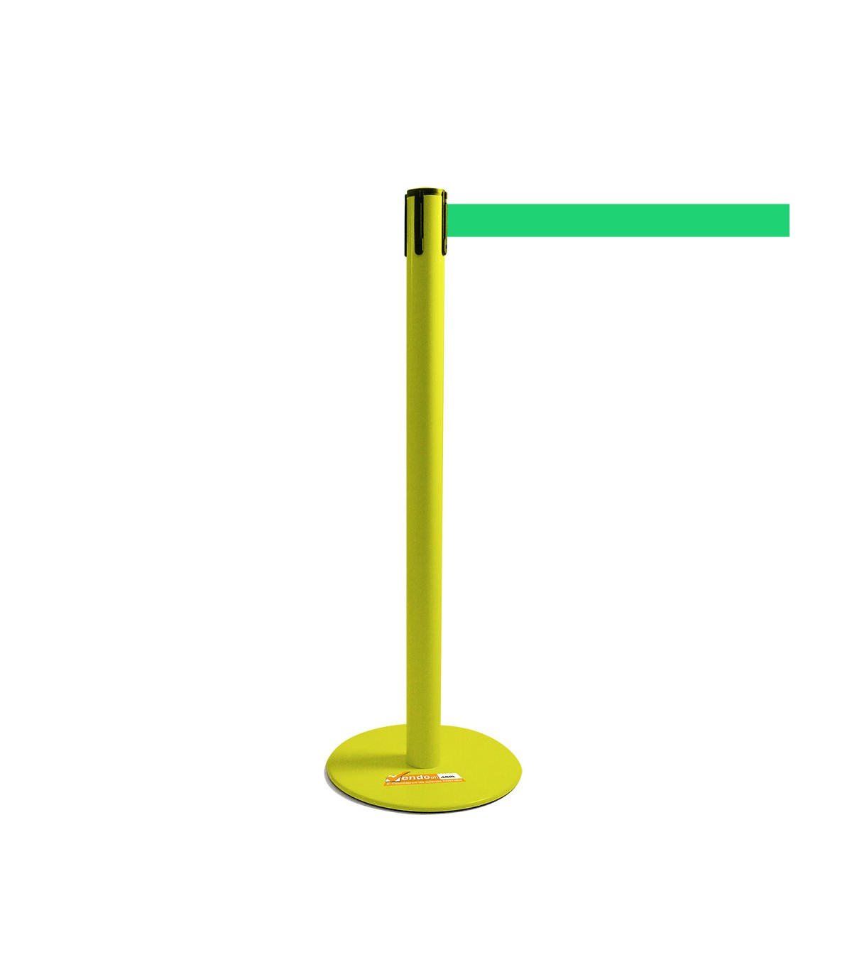 COLONNA COLONNINA NERA A NASTRO TEATRO AEROPORTO SEGNA PERCORSO DELIMITA AREA