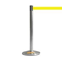 COLONNA COLONNINA A NASTRO COLORE GIALLO TEATRO RECEPTION HOTEL SEGNA PERCORSO DELIMITA AREA