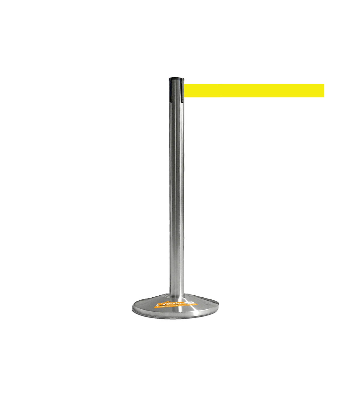 COLONNA COLONNINA A NASTRO COLORE GIALLO TEATRO RECEPTION HOTEL SEGNA PERCORSO DELIMITA AREA