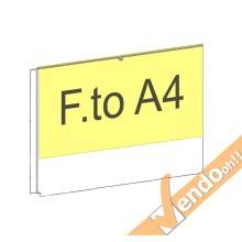 TARGA ESPOSITORE PUBBLICITARIO DA PARETE PORTA PANNELLI INDICAZIONI VARIE MISURE