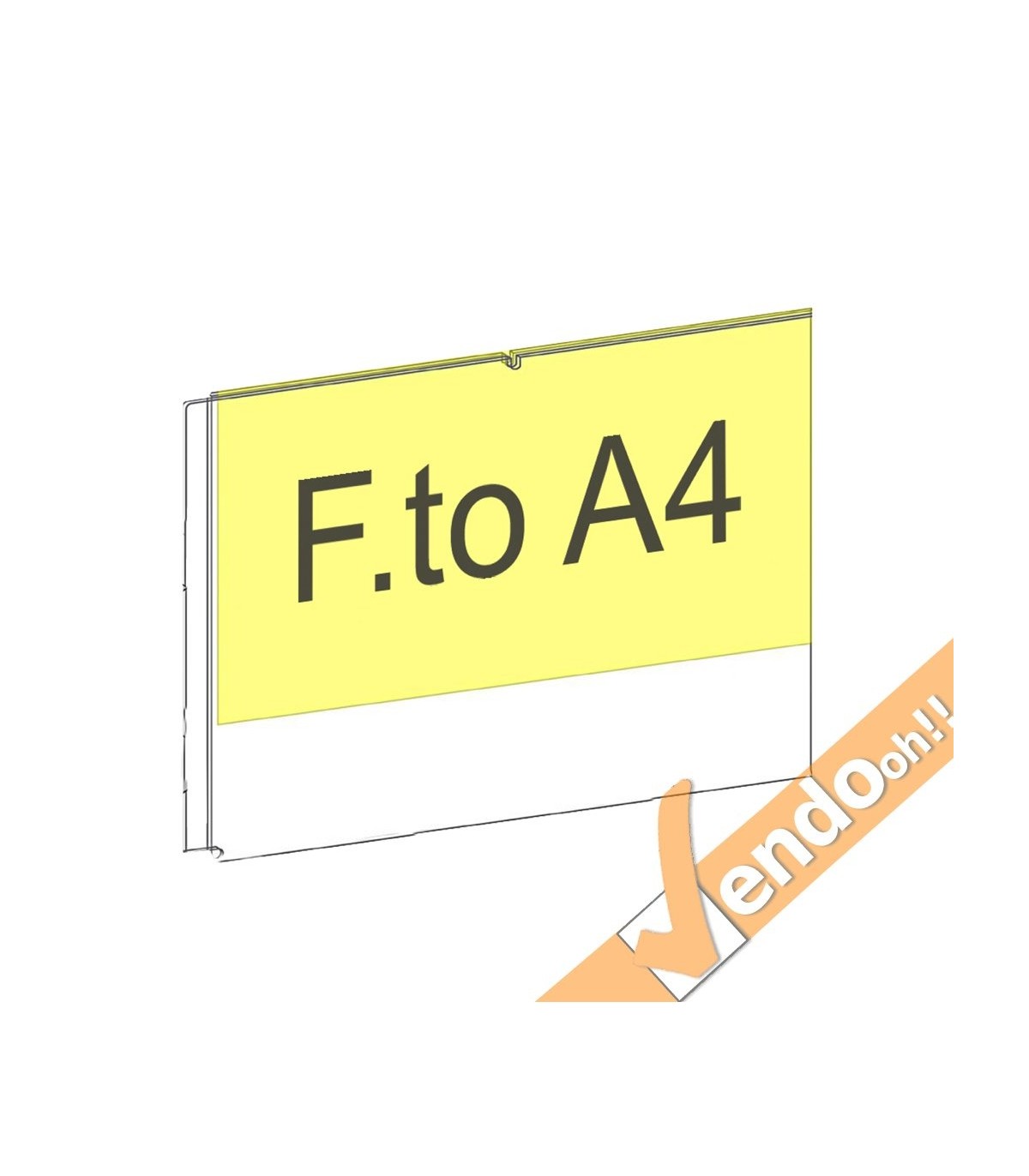 TARGA ESPOSITORE PUBBLICITARIO DA PARETE PORTA PANNELLI INDICAZIONI VARIE MISURE