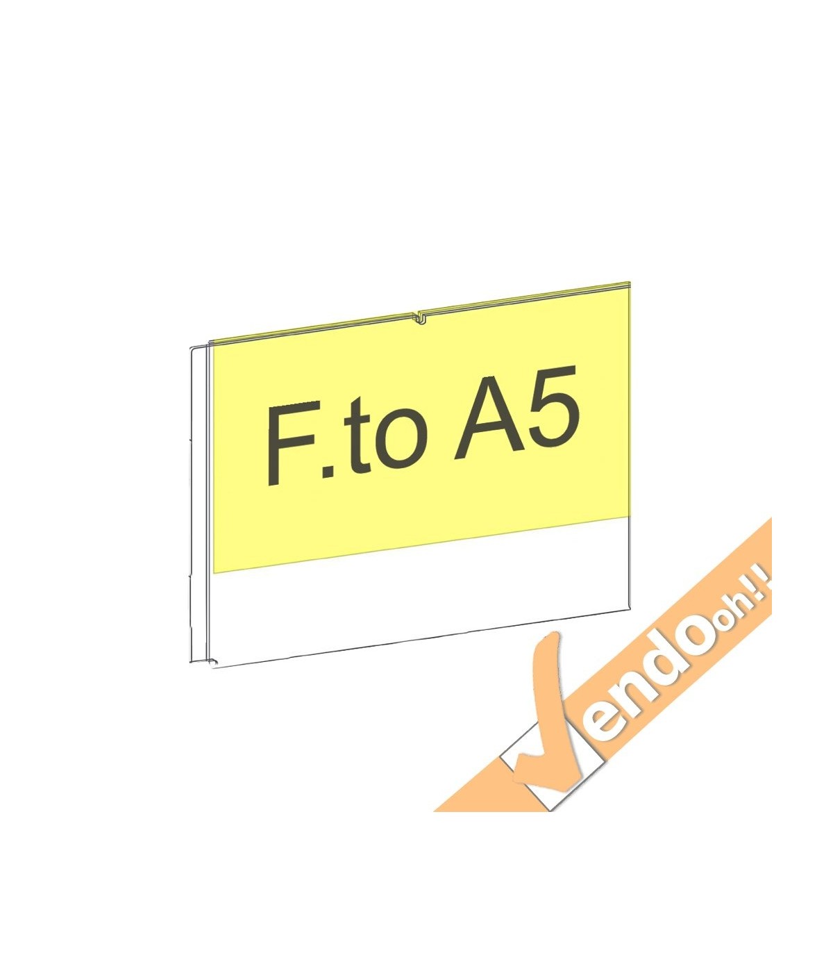 TARGA ESPOSITORE PUBBLICITARIO DA PARETE PORTA PANNELLI INDICAZIONI VARIE MISURE