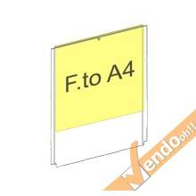 TARGA ESPOSITORE PUBBLICITARIO DA PARETE PORTA PANNELLI INDICAZIONI VARIE MISURE