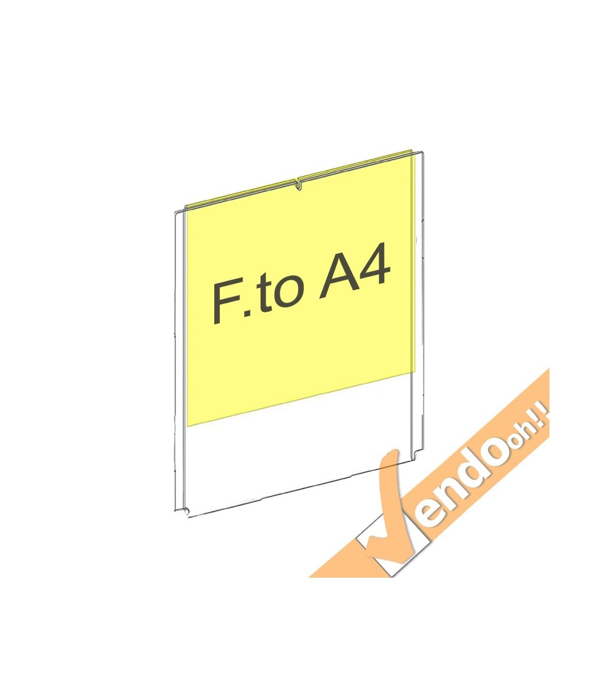 TARGA ESPOSITORE PUBBLICITARIO DA PARETE PORTA PANNELLI INDICAZIONI VARIE MISURE