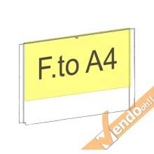 TARGA ESPOSITORE PUBBLICITARIO DA PARETE PORTA PANNELLI INDICAZIONI VARIE MISURE