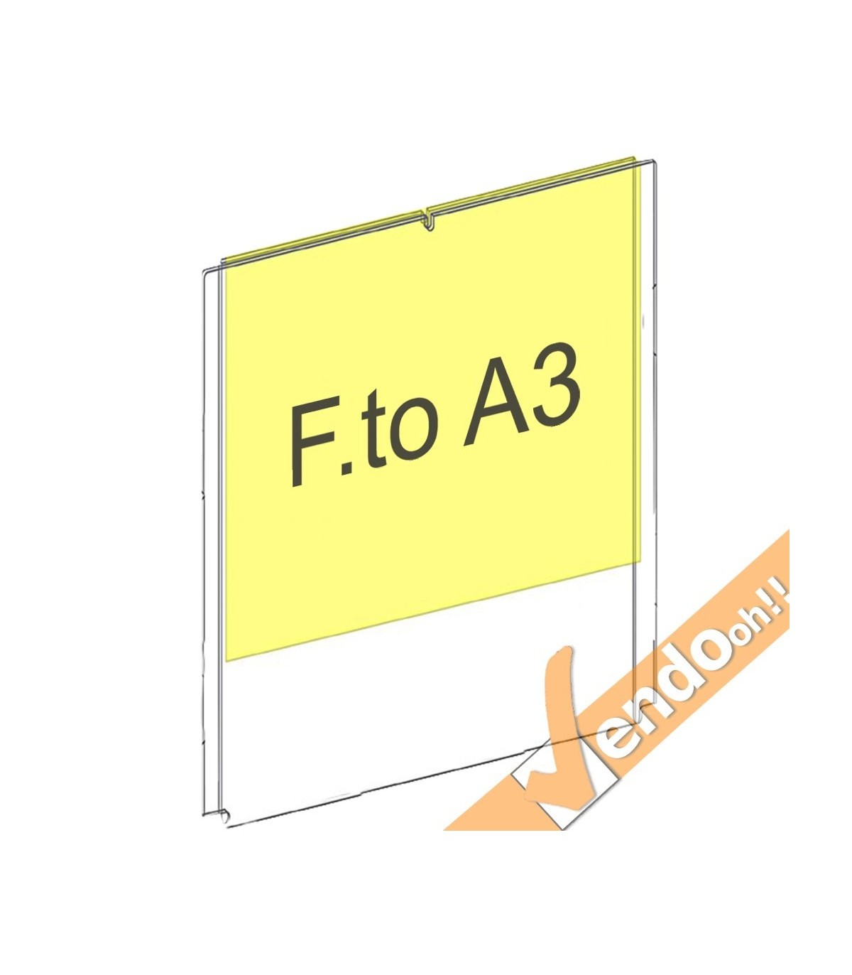 TARGA ESPOSITORE PUBBLICITARIO DA PARETE PORTA PANNELLI INDICAZIONI VARIE MISURE