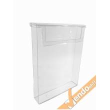 ESPOSITORE PORTA DEPLIANT PUBBLICITA' DA APPENDERE A MURO PARETE NEGOZIO PDP102