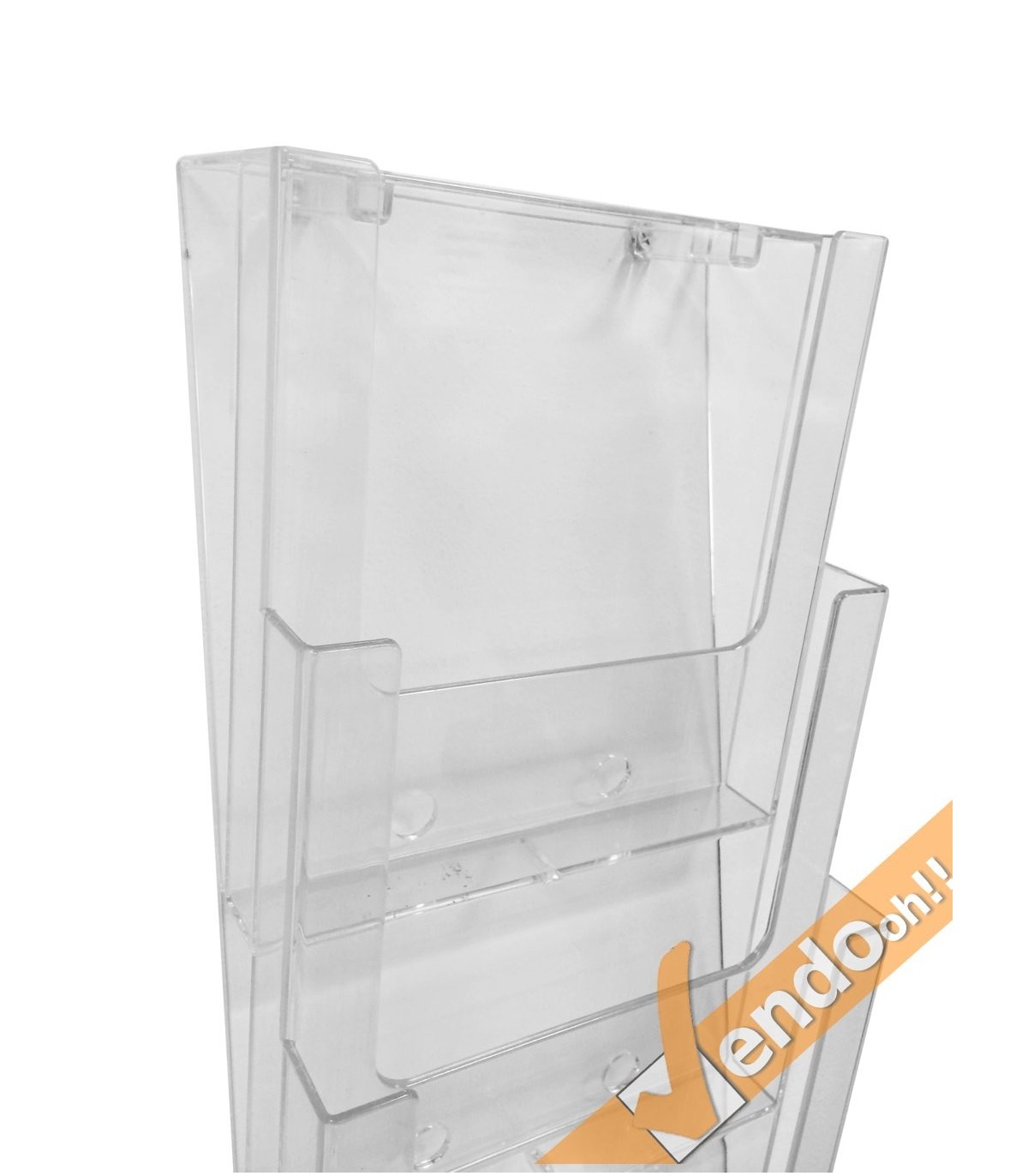 PORTA DEPLIANT DEPLIAN DA PARETE MURO ESPOSITORE A4 3 TASCHE VERTICALE PDP310