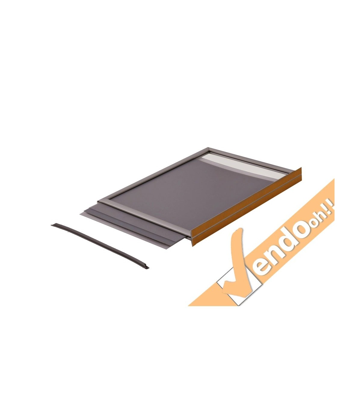 CORNICE ESPOSITIVA PUBBLICITARIA 140x100 DA MURO UFFICIO NEGOZIO AGENZIA CRPT07