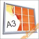 CORNICE ESPOSITIVA PUBBLICITARIA F.TO A4 DA MURO UFFICIO NEGOZIO AGENZIA CRPT11