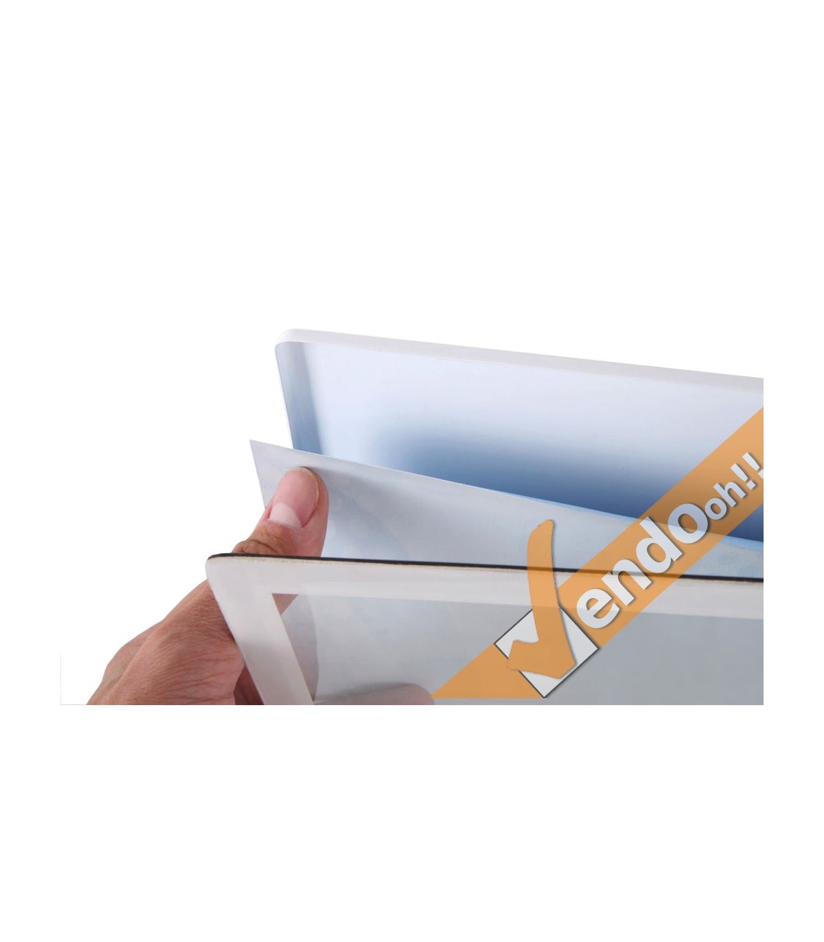 CORNICE ESPOSITIVA PUBBLICITARIA F.TO A4 DA MURO UFFICIO NEGOZIO AGENZIA CRPT11