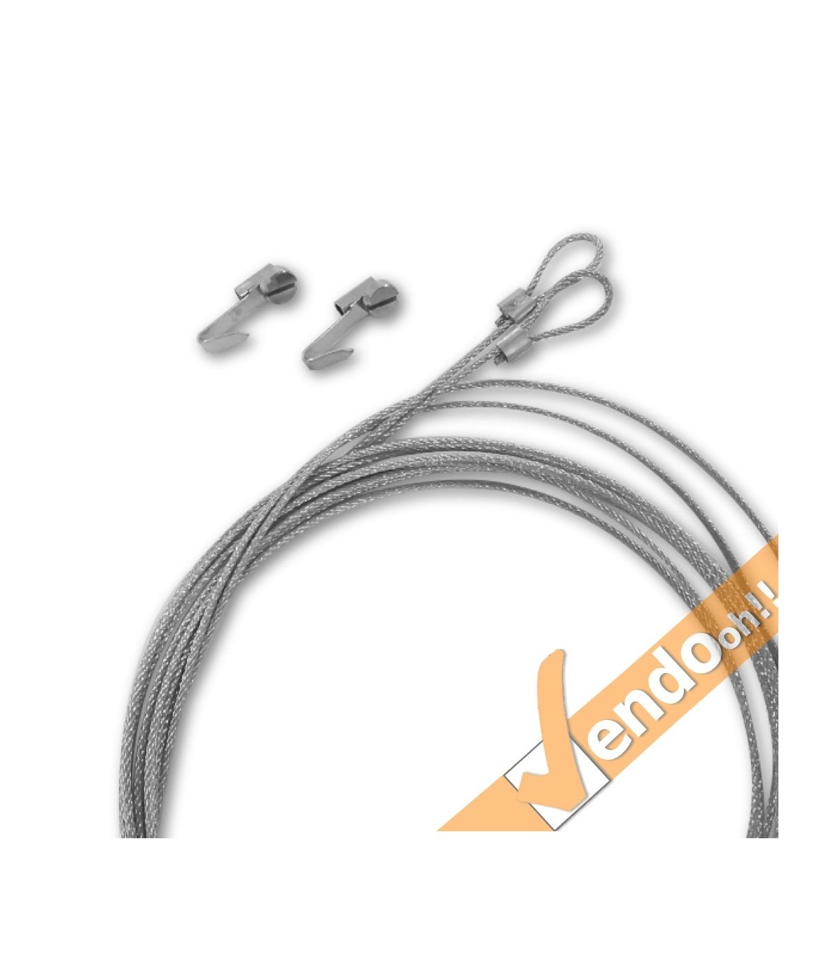 CORNICE DA SOFFITTO PER SOSPENSIONE DALL'ALTO FORMATO B1 70X100 CM CAVI INCLUSI