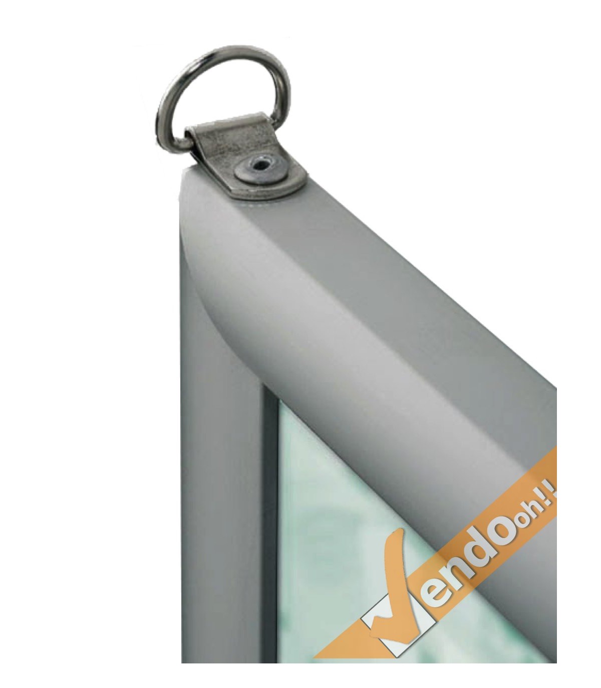 CORNICE DA SOFFITTO PER SOSPENSIONE DALL'ALTO FORMATO B1 70X100 CM CAVI INCLUSI