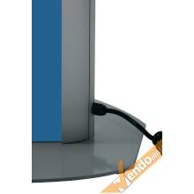 TOTEM PUBBLICITARIO RETRO ILLUMINATO COLONNA LUMINOSA BIFACCIALE LUCE INTERNA