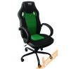 POLTRONA SPORTIVA TIPO SEDILE AUTO DA CORSA SEDIA GAMING GAME COMPUTER CONSOLE