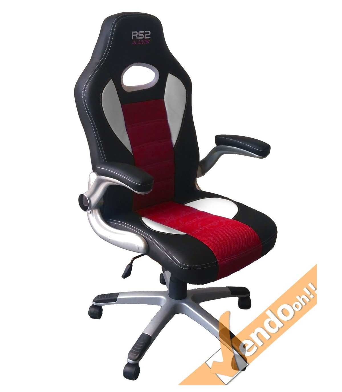 POLTRONA TIPO SEDILE AUTO DA CORSA SEDIA GAMING GAME COMPUTER CONSOLE E UFFICIO