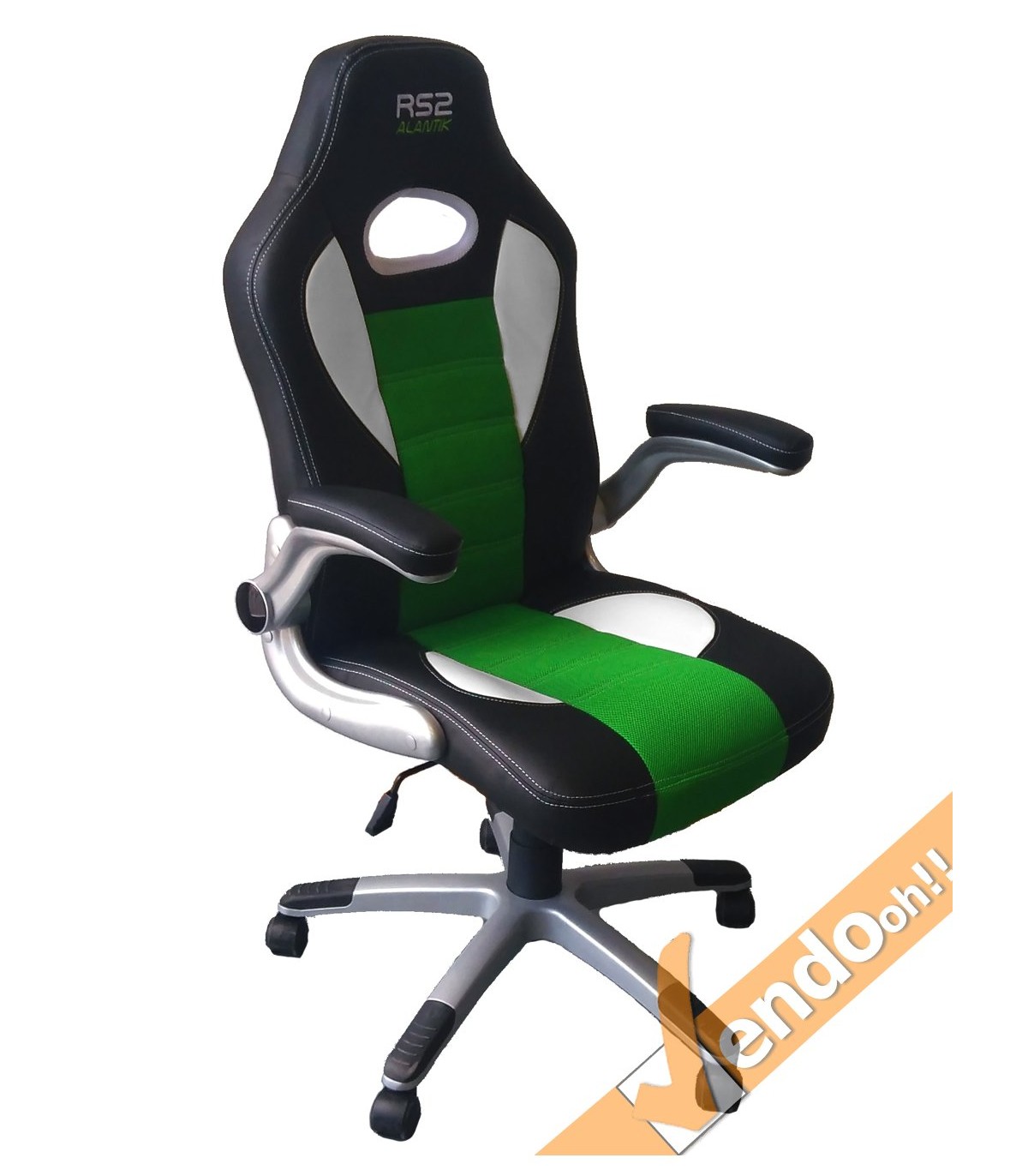 POLTRONA GAMING ALANTIK RS2 VERDE/NERA