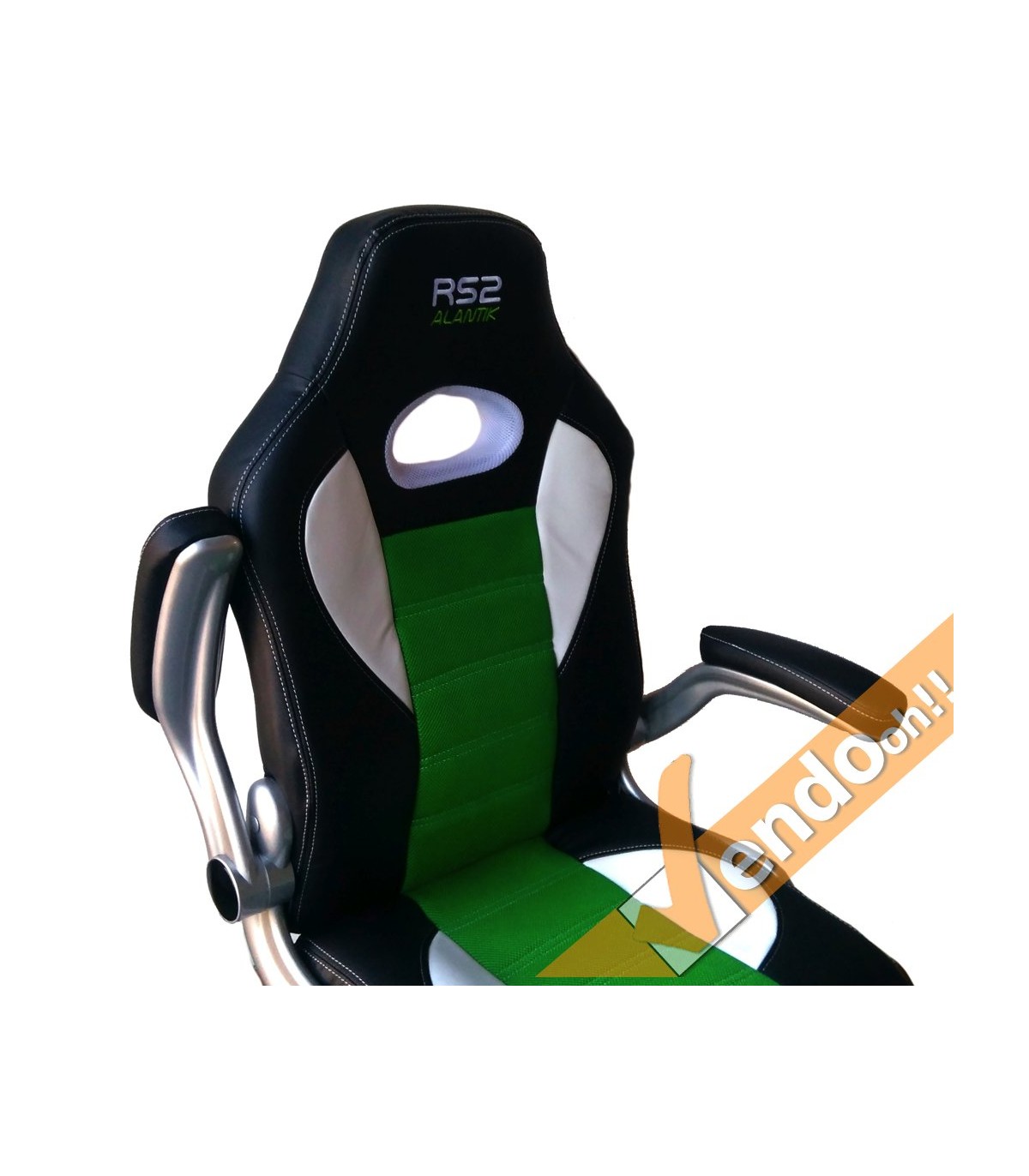 POLTRONA GAMING ALANTIK RS2 VERDE/NERA