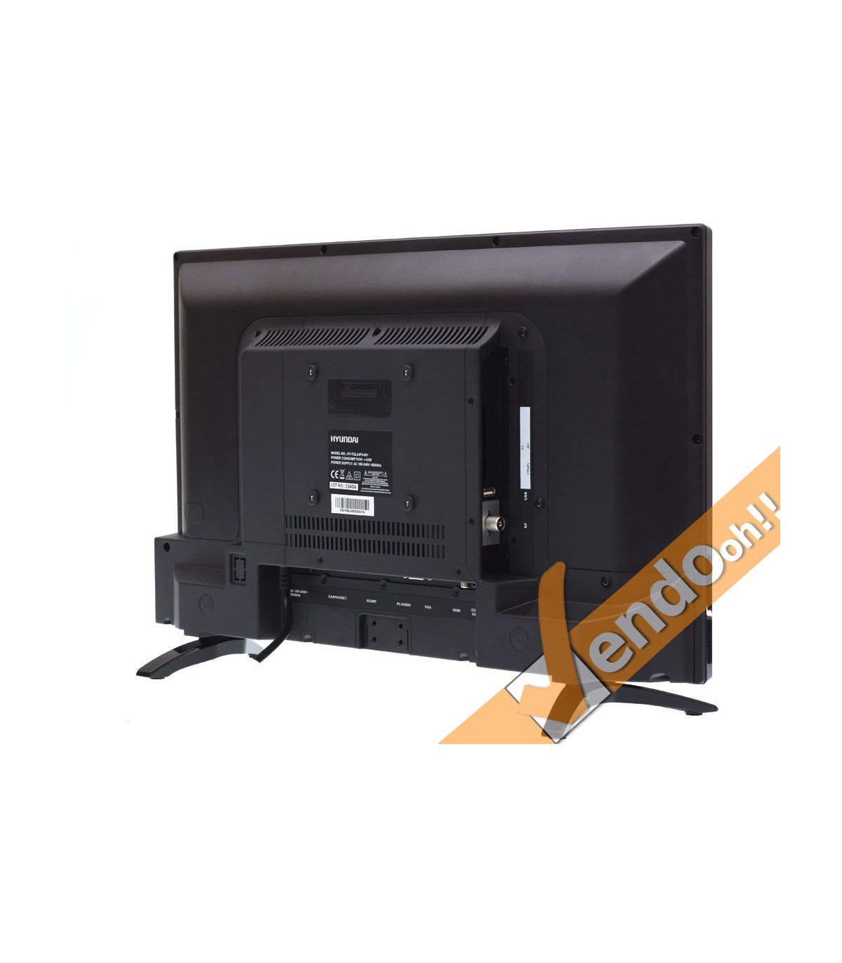 TELEVISORE E MONITOR PER PC CON DECODER DIGITALE TERRESTRE VIDEO SCHERMO DA 24"
