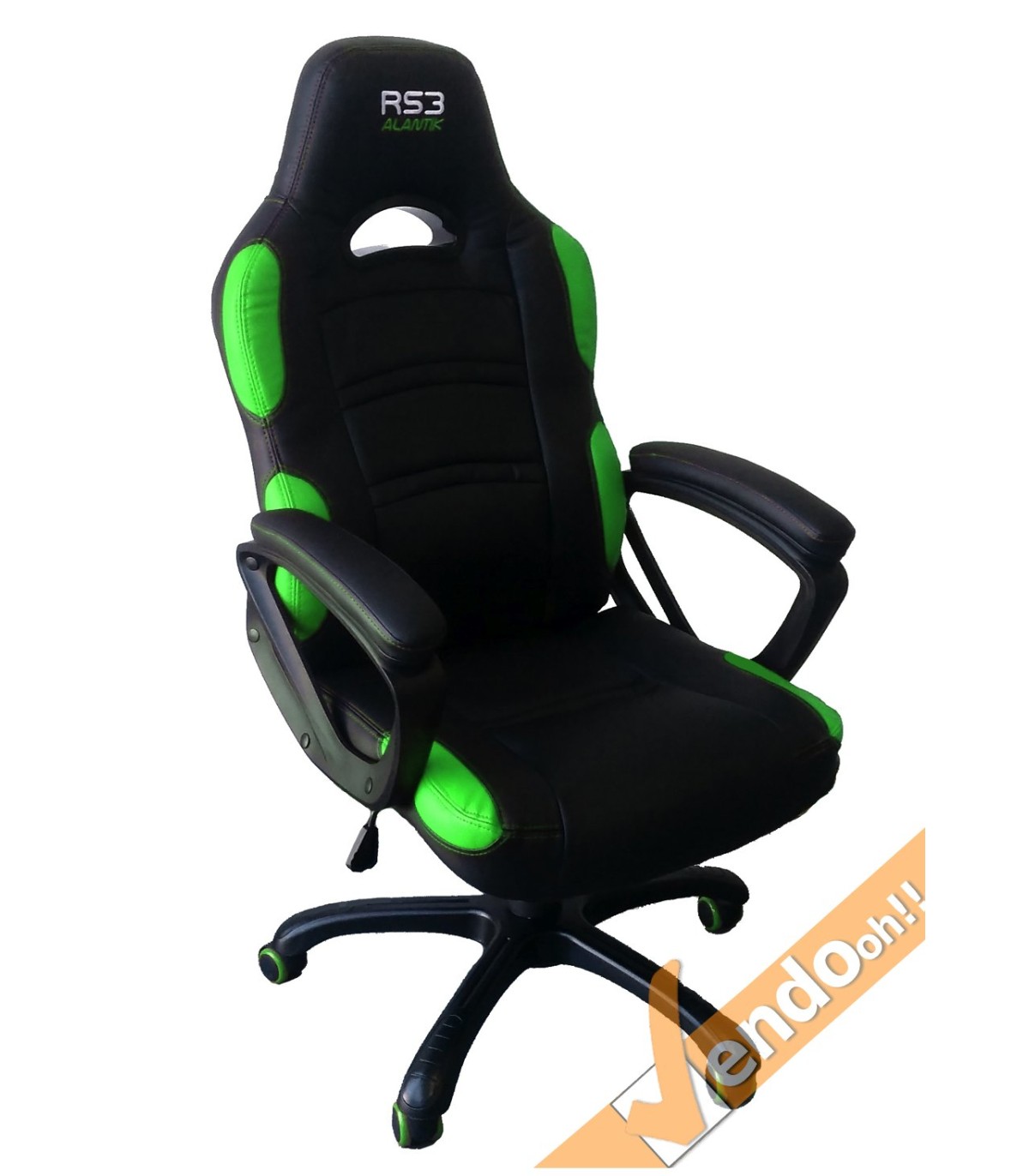 POLTRONA GAMING ALANTIK RS3 VERDE/NERA