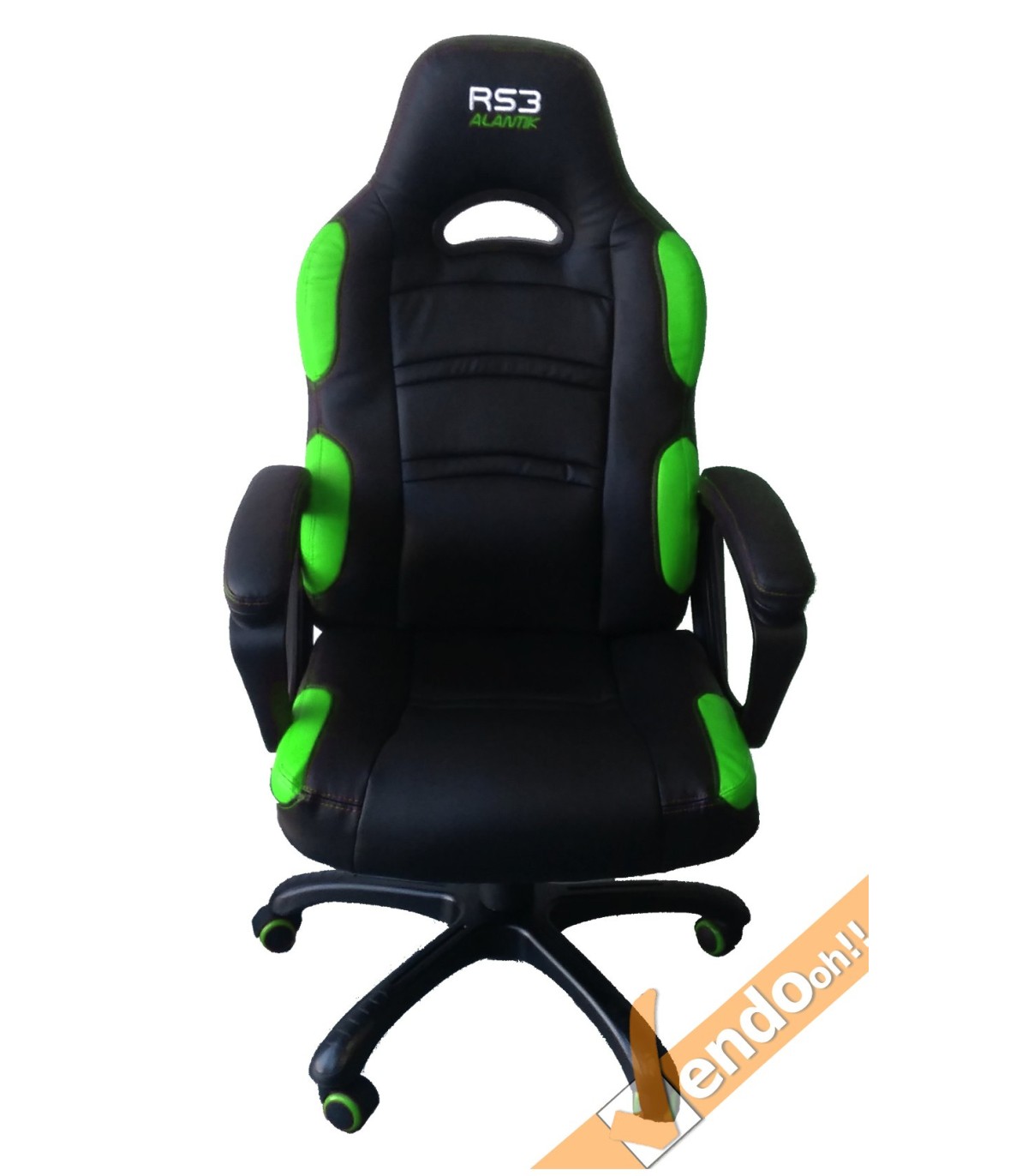 POLTRONA GAMING ALANTIK RS3 VERDE/NERA