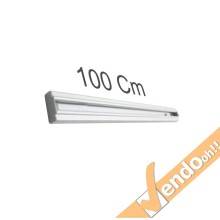 BARRA PER ESPOSITORI DA PARETE F.TO A4 A5 1/3 DI A4 BINARIO GUIDA VARIE MISURE