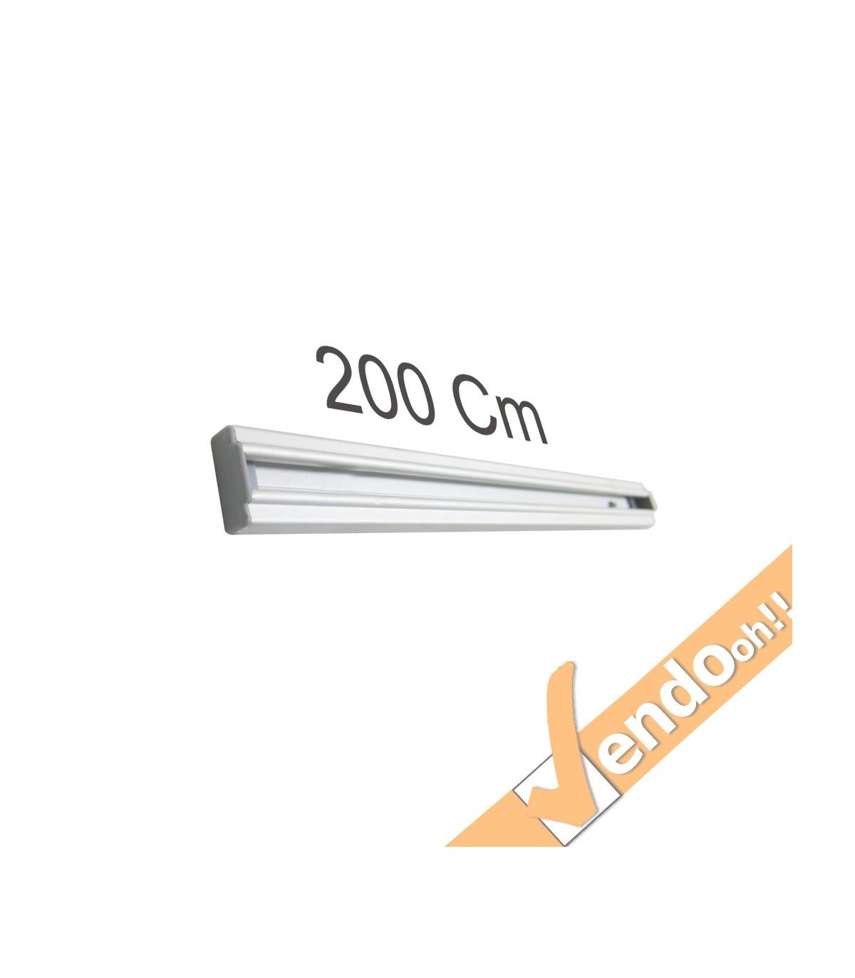 BARRA PER ESPOSITORI DA PARETE F.TO A4 A5 1/3 DI A4 BINARIO GUIDA VARIE MISURE