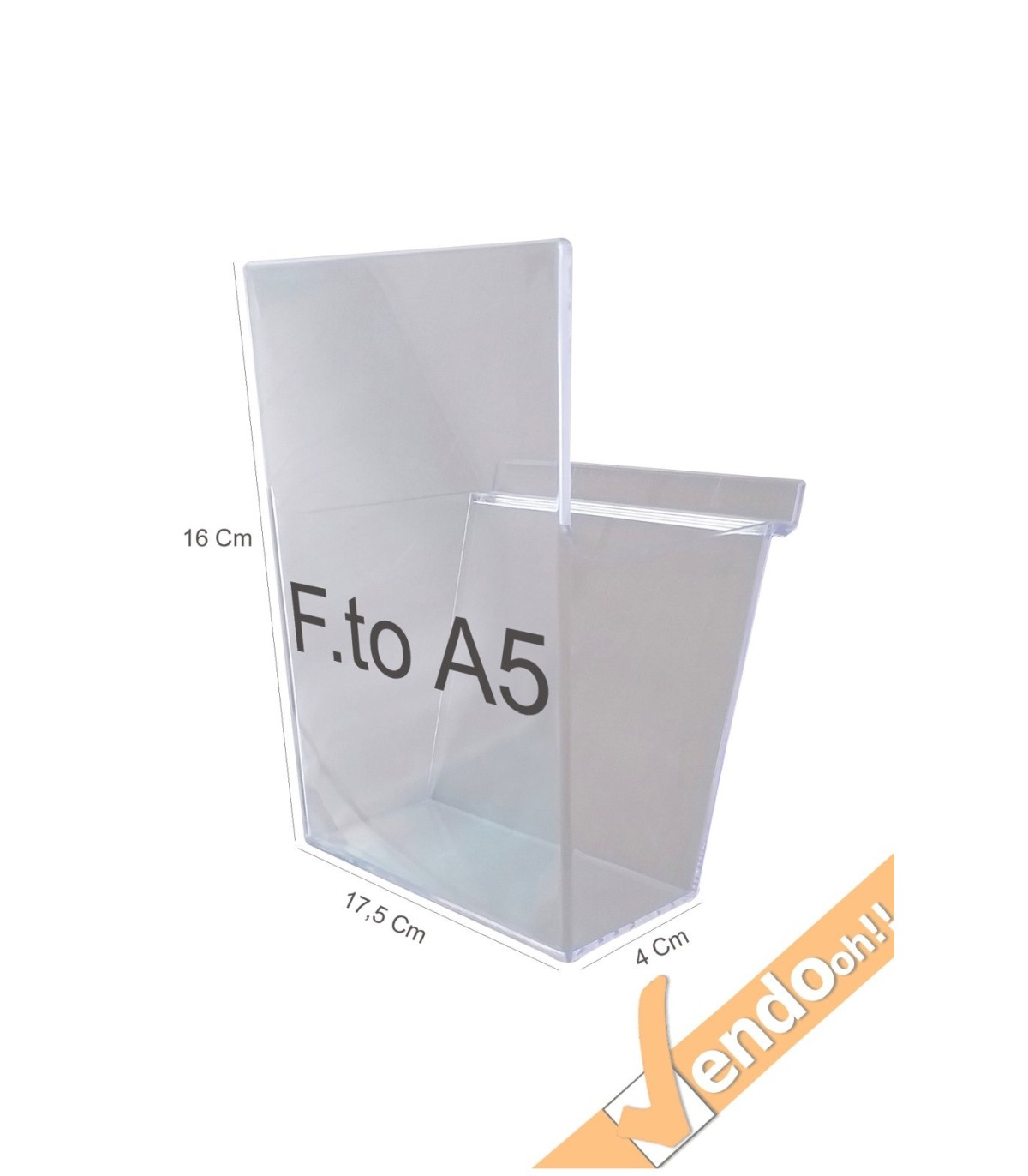 PORTA DEPLIANT DEPLIAN DA PARETE MURO F.TO A4 3 TASCHE VERTICALE PDP300