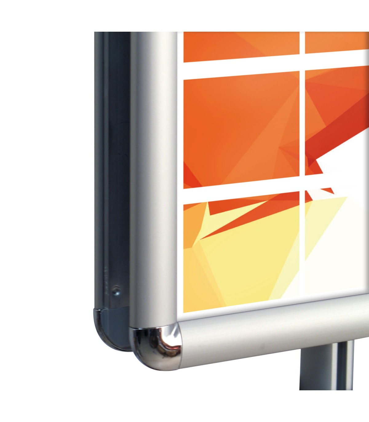 ESPOSITORE CAVALLETTO PUBBLICITARIO A PIANTANA INSEGNA GRAFICA A3 PUBBLICITARIA