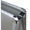 CORNICE ESPOSITIVA CAVALLETTO PUBBLICITARIO BIFACCIALE 140x100 ESPOSITORE CRBF06
