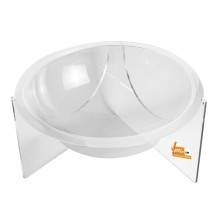 ESPOSITORE DEPLIANT RIVISTE A4 DA PAVIMENTO LEGGIO UFFICIO NEGOZIO AGENZIA SLV01