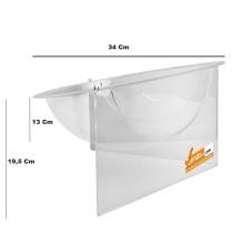 ESPOSITORE DEPLIANT RIVISTE A4 DA PAVIMENTO LEGGIO UFFICIO NEGOZIO AGENZIA SLV01