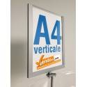 ESPOSITORE DEPLIANT RIVISTE A4 DA PAVIMENTO LEGGIO UFFICIO NEGOZIO AGENZIA SLV01