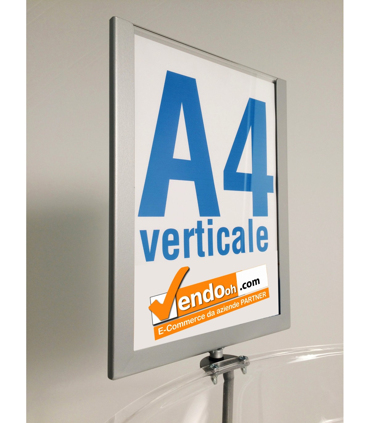 PORTA COMUNICAZIONI AVVISI F.TO A4 ADATTO AI NOSTRI ESPOSITORI BANCARELLE CESTE