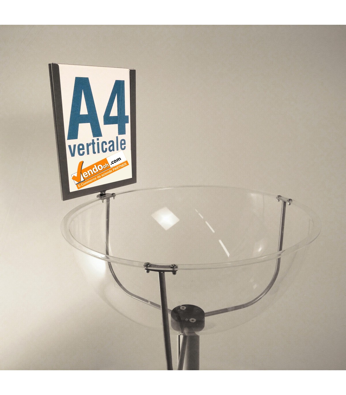 ESPOSITORE DEPLIANT RIVISTE A4 DA PAVIMENTO LEGGIO UFFICIO NEGOZIO AGENZIA SLV01