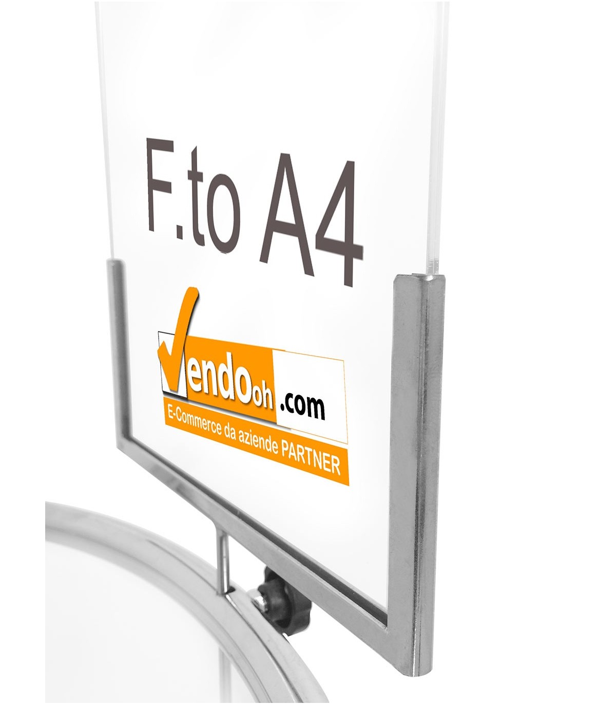ESPOSITORE DEPLIANT RIVISTE A4 DA PAVIMENTO LEGGIO UFFICIO NEGOZIO AGENZIA SLV01