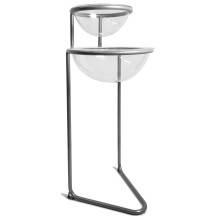 ESPOSITORE DEPLIANT RIVISTE A4 DA PAVIMENTO LEGGIO UFFICIO NEGOZIO AGENZIA SLV01