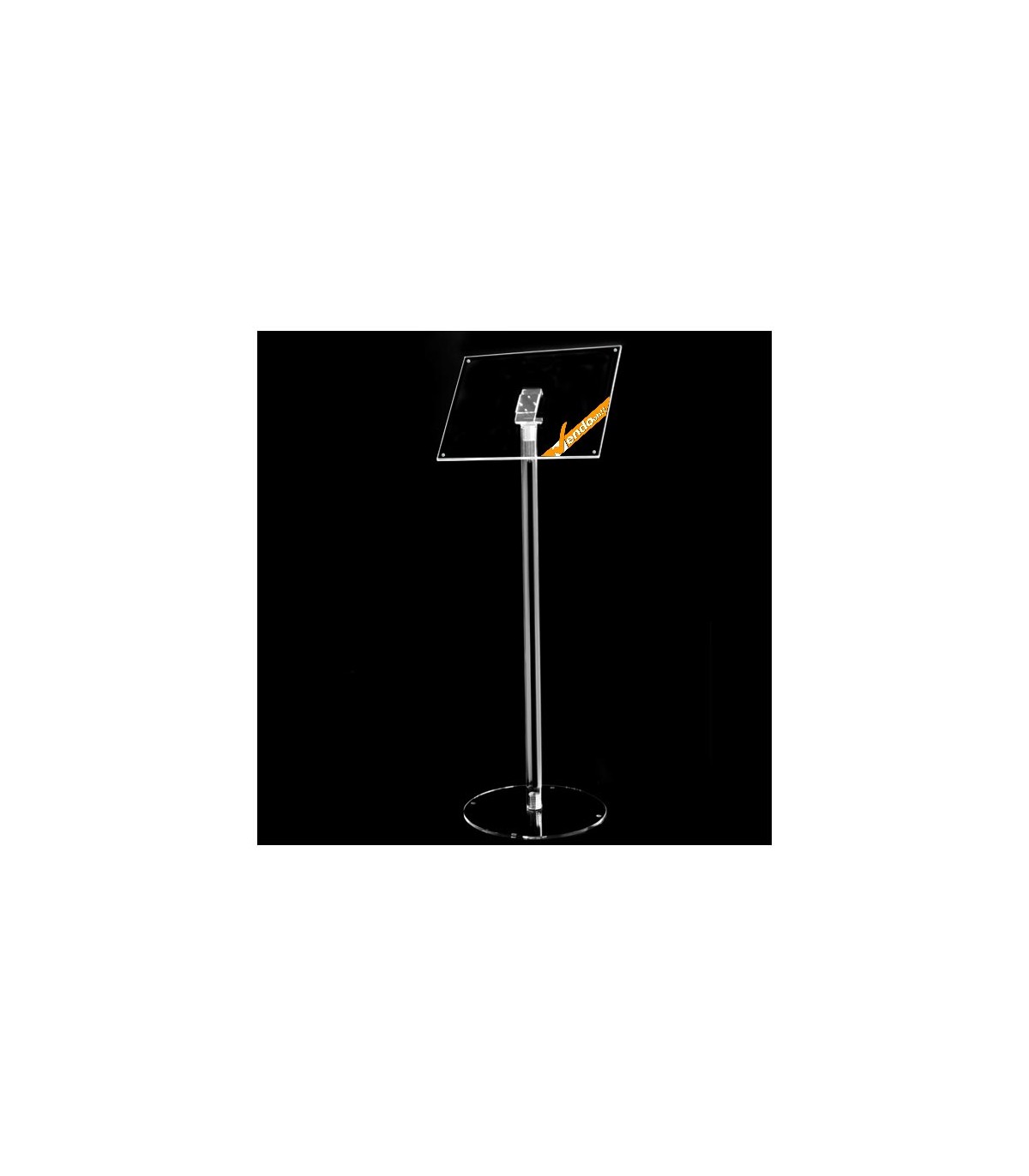 ESPOSITORE PUBBLICITARIO A LEGGIO PORTA LOCANDINE AVVISI DEPLIANT COMUNICAZIONI