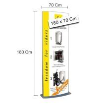 SERVIZIO DI STAMPA PER TOTEM ESPOSITORE BIFACCIALE TIS002