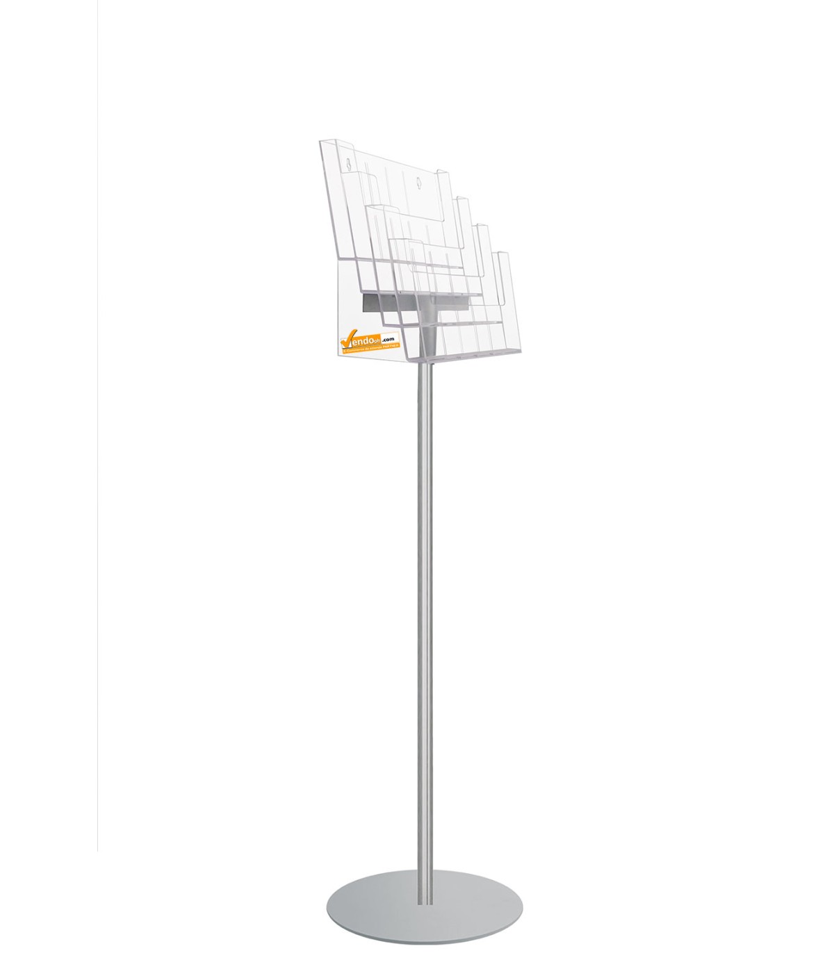 ESPOSITORE DEPLIANT VOLANTINI DA PAVIMENTO LEGGIO UFFICIO NEGOZIO AGENZIA SLV03